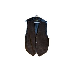 Men's Suede Leather Vest